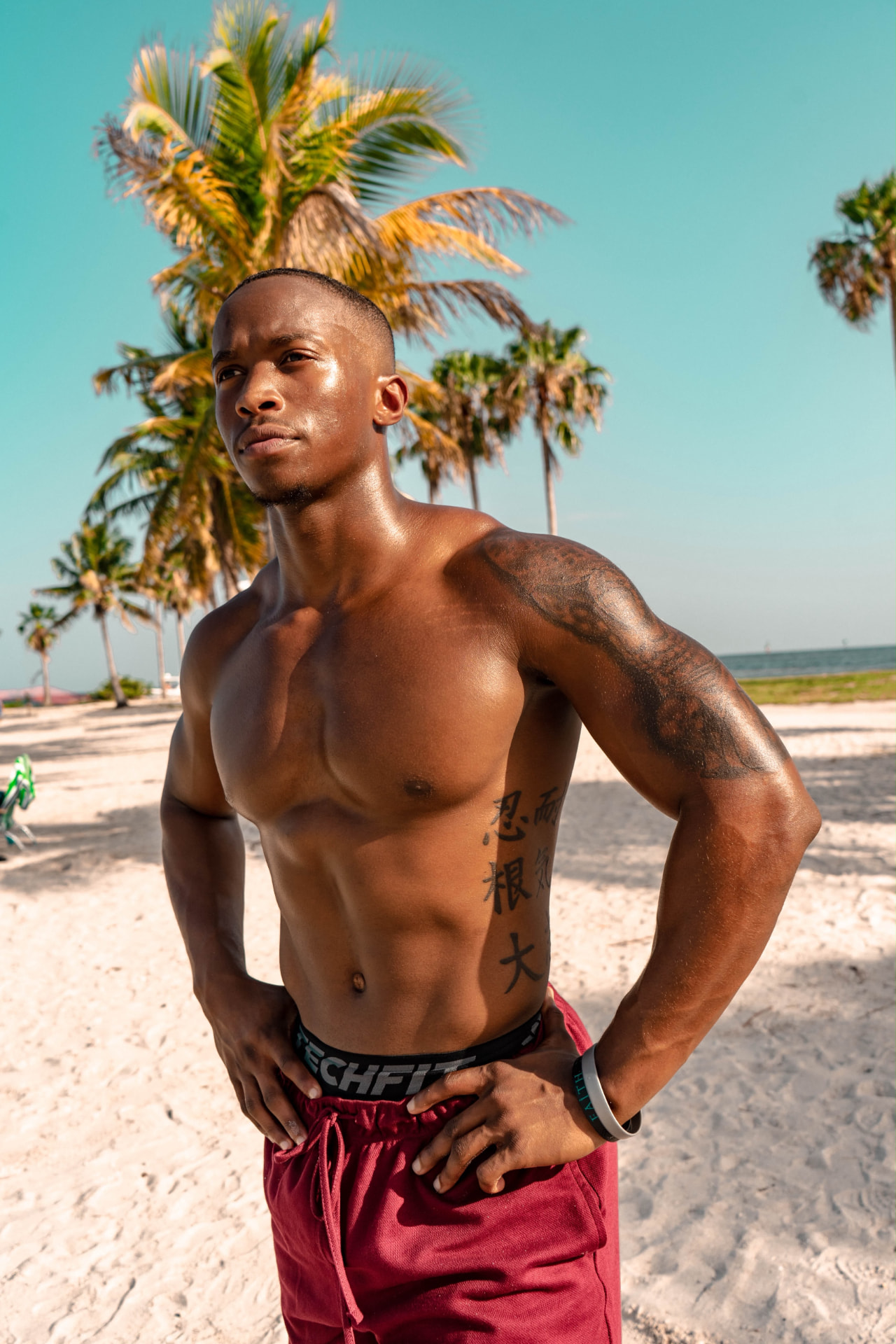 Jaalen Jones training in Miami 4